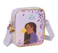 safta Borsa a tracolla unisex per bambini, M222 Trolls 3, piccola, ideale per bambini dai 5 ai 14 anni, comoda e versatile, qualità e resistenza, 16 x 4 x 18 cm, rosa, Lilla, Estándar, Casual