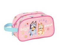 BLUEY DANCE - Beauty case scuola per bambini medio con manico, borsa per bambini, adattabile al carrello, facile da pulire, comodo e versatile, qualità e resistenza, 26 x 12 x 15 cm