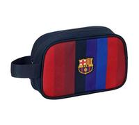 F.C. Barcellona 1a attrezzatura 26/27 - Beauty case Safta scuola per bambini, piccolo, ideale per diverse età, comodo e versatile, qualità e resistenza, 22 x 8 x 13,5 cm