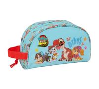 PAW PATROL DINO RESCUE - Beauty case grande per bambini, adattabile al carrello, ideale per bambini dai 5 ai 14 anni, comodo e versatile, qualità e resistenza, 26 x 16 x 9 cm