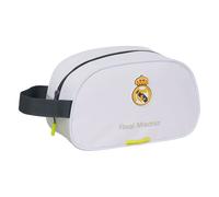 Safta Real Madrid Attrezzature 25/26 - Borsa scuola per bambini media con manico, borsa per bambini, adattabile al carrello, facile da pulire, comoda e versatile, qualità e resistenza, 26 x 12 x 15 cm