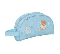 Real Madrid, borsa da toilette per bambini, adatta a carrozzina, ideale per bambini dai 5 ai 14 anni, comoda e versatile, qualità e resistenza, 26 x 16 x 9 cm