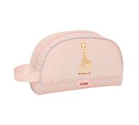 SOPHIE LA GIRAFE JOY - Beauty case grande per bambini, adattabile al carrello, ideale per bambini dai 5 ai 14 anni, comodo e versatile, qualità e resistenza, 26 x 16 x 9 cm, Salmone pastello, M