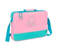 BENETTON DOLCE - Portafogli Extrascolastici, Valigetta portatodo, Tracolla comoda e versatile, qualità e resistenza, 38 x 6 x 28 cm