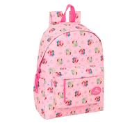 PRINCIPESAS DISNEY - Zaino per laptop da 14,1", ideale per giovani di diverse età, comodo e versatile, qualità e resistenza, 31 x 13 x 43 cm