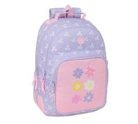 SAFTA BOUQUET - Zaino scuola per bambini, ideale per bambini di diverse età, comodo e versatile, qualità e resistenza, 32 x 15 x 42 cm