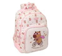 SAFTA Capibara - Zaino scuola per bambini, ideale per bambini di diverse età, comodo e versatile, qualità e resistenza, 32 x 15 x 42 cm