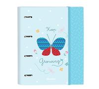 Safta -Cartella 4 Ani 35 mm C/ricambio Blackfit8 farfalla 27 x 32 x 3,5 cm, multicolore (542243666)