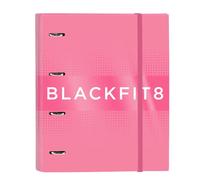 Safta -Cartella 4 Ani 35 mm C/Ricambio Blackfit8 Glow Up 27 x 32 x 3,5 cm, Multicolore (542244666)