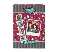 Safta -Cartella foglio 3 linguette Gorjuss Fairground Fireworks 26 x 33,5 x 2,5 cm, multicolore (522218068)