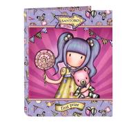 Safta -Cartella foglio foglio 4 Ani.Miste Gorjuss Fairground First Prize 26,5X33X4Cm, Multicolore (522217067)