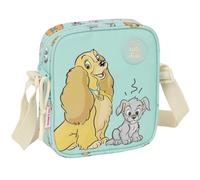 Safta CATS & DOGS - Borsa a tracolla piccola, per bambini, ideale per bambini dai 5 ai 14 anni, comoda e versatile, qualità e resistenza, 16 x 4 x 18 cm, Blu pastello, M, Casual