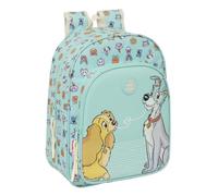 Safta CATS & DOGS - Zaino scuola per bambini, zaino per bambini, adattabile a carrozzina, ideale per bambini in età scolastica, comodo e versatile, qualità e resistenza, 26 x 11 x 34 cm, Blu pastello,