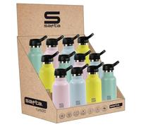 Safta CIELO IMPOLVATO - Espositore per bottiglie, resistente, leggero, durevole, di alta qualità, 31,5 x 19,5 x 23,5 cm, Cielo in polvere, M, Casual