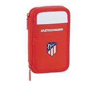 safta Collezione Atletico Madrid, rosso/bianco, 125x40x195 mm, Piumino doppio