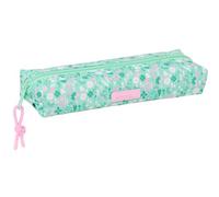 Safta Cuore - Astuccio rettangolare per bambini, astuccio per bambini, ideale per bambini in età scolastica, comodo e versatile, qualità e resistenza, 22 x 7 x 40 cm, Menta, M, Casual