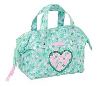 Safta Cuore - Beauty case con manici, borsa per bambini, adattabile al carrello, ideale per bambini dai 5 ai 14 anni, confortevole e versatile, qualità e resistenza, 26,5 x 12,5 x 17,5 cm, Menta, M