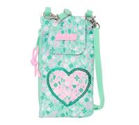 safta Cuore - Portamonete standard, per cellulare, comodo e versatile, qualità e resistenza, 19 x 10 cm, Menta, M, Casual