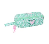 Safta – Astuccio Cuore – Quadrato grande 22 x 10 x 10 cm, comodo e resistente – Menta