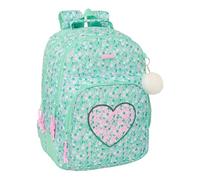 Safta Cuore 20l 32x43x14 Cm 642528773 Backpack Verde Bambini