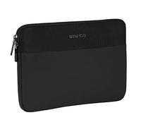 SAFTA Custodia per Portatile 14'' Moos Capsule Imbottito Nero 34x25x2cm, Colore Mulicolor (642286935), 11,6' Business Black 31 x 23 x 2 cm Unisex-Bambini e Ragazzi, Multicolore