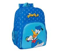 Safta Donald - Zaino per bambini, zaino per bambini, adattabile a carrozzina, ideale per bambini in età scolastica, comodo e versatile, qualità e resistenza, 33 x 14 x 42 cm, colore blu, blu,