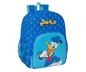 safta Donald - Zaino per bambini, adatto per bambini, adatto per bambini in età scolastica, comodo e versatile, qualità e resistenza, 32 x 12 x 38 cm, colore blu, blu, Estándar, Casual