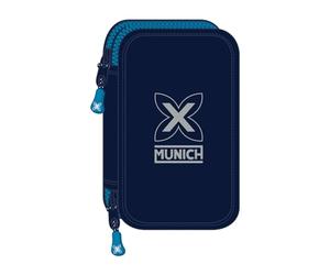 Safta Double Filling 28 Units Munich Nautic Pencil Case One Size