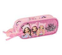 Double Carry-all NaNaNa Surprise Fabulous Pink 21 x 8 x 6 cm