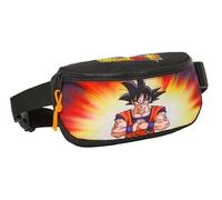 Safta Dragon Ball - Marsupio per bambini, ideale per giovani e bambini di diverse età, comodo e versatile, qualità e resistenza, 23 x 9 x 14 cm, colore nero
