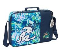 Safta EL Bambino KOOK - Portafoglio Extrascolastico, Valigetta portatodo, Tracolla comoda e versatile, qualità e resistenza, 38 x 6 x 28 cm, Blu navy, M, Casual
