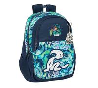 Safta EL BAMBINO KOOK - Zaino scuola per bambini, ideale per bambini di diverse età, comodo e versatile, qualità e resistenza, 32 x 16 x 44 cm, Blu navy, M, Casual