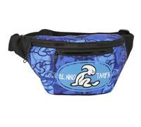 Safta EL BAMBINO ROLLER - Marsupio con tasca esterna, ideale per giovani e bambini di diverse età, comodo e versatile, qualità e resistenza, 23 x 9 x 12 cm, blu/nero, M, Casual