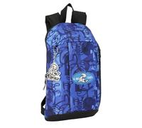 safta EL BAMBINO ROLLER - Mini zaino per uso quotidiano, ideale per bambini di diverse età, comodo e versatile, qualità e resistenza, 22 x 10 x 39 cm, blu/nero, M, Casual
