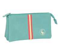 Safta EL GANSO BASICS - Triple Pencil Case, Children's Pencil Case, Ideal for Sc