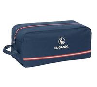 Safta EL OCA CLASSIC - Scarpiera media, multiuso, portatodo, sport, extrascolari, calcio, comoda e versatile, 34 x 18 x 15 cm, colore blu marino, Blu navy, Estándar, Casual