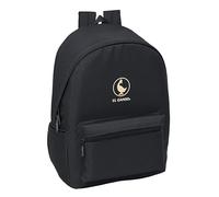 EL OCA BASICS ANTRACITA - Zaino per laptop da 15,6" e USB, ideale per giovani di diverse età, tessuto riciclato, comodo e versatile, qualità e resistenza, 31 x 18 x 44 cm