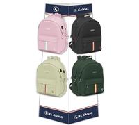 safta EL OCA BASICS - Riempimento espositore 950, resistente, leggero, durevole, di alta qualità, multicolore, Blu indaco, M, Casual