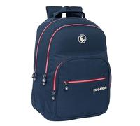 Safta El Oca Classic - Zaino scuola per bambini, ideale per bambini di diverse età, comodo e versatile, qualità e resistenza, 32 x 15 x 42 cm, colore blu marino, Blu navy, Estándar, Casual