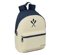 EL PULPO BEIGE - Zaino per laptop da 14,1", ideale per giovani di diverse età, comodo e versatile, qualità e resistenza, 31 x 16 x 41 cm