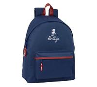safta EL PULPO - Day Pack per bambini, zaino per bambini, qualità e massima resistenza, comodo e versatile, 33 x 15 x 42 cm, Blu navy, M, Casual