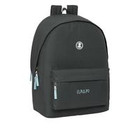 safta EL PULPO - Zaino per laptop da 15,6" e USB, ideale per giovani di diverse età, tessuto riciclato, comodo e versatile, qualità e resistenza, 31 x 18 x 44 cm, grigio, M, Casual