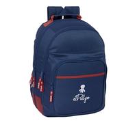 safta EL PULPO - Zaino scuola per bambini, ideale per bambini di diverse età, comodo e versatile, qualità e resistenza, 32 x 15 x 42 cm, Blu navy, M, Casual