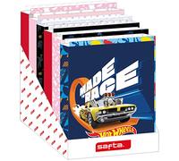 Safta - Espositore a libro a 4 anelli (12 pz), resistente, leggero, resistente, di alta qualità, multicolore