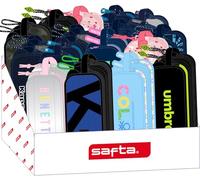 Safta - Espositore girevole per porta oggetti, resistente, leggero, durevole, di alta qualità, 39 x 39 x 50 cm, multicolore, multicolore, Estándar, Casual