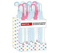 SAFTA - Espositore per ombrelli, resistente, leggero, resistente, di alta qualità, 41 x 20 x 33 cm, multicolore, multicolore, Estándar, Casual