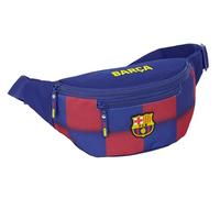 Safta F.C. Barcellona 1ª attrezzatura 25/26 - Marsupio con tasca esterna, ideale per giovani e bambini di diverse età, comodo e versatile, qualità e resistenza, 23 x 9 x 12 cm, blu/granata, M, Casual