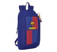 safta F.C. Barcellona 1ª attrezzatura 25/26 - Mini zaino per uso quotidiano, ideale per bambini di diverse età, confortevole e versatile, qualità e resistenza, 22 x 10 x 39 cm, blu/granata, M, Casual