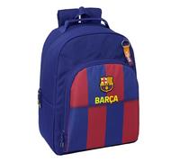 safta F.C. Barcellona 1ª attrezzatura 25/26 - Zaino scuola adattabile a carrello, zaino, ideale per bambini di diverse età, comodo e versatile, qualità e resistenza, 32 x 15 x 42 cm, blu/granata, M