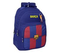 safta F.C. Barcellona 1ª attrezzatura 25/26 - Zaino scuola per bambini, ideale per bambini di diverse età, confortevole e versatile, qualità e resistenza, 32 x 15 x 42 cm, blu/granata, M, Casual